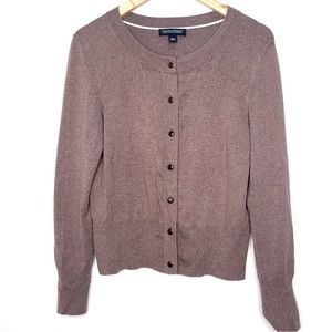 Banana Republic Brown Cardigan Sweater